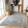 thumbnail image 1 of SAFAVIEH Aspen Marcoantonio Floral Wool Area Rug, Blue/Beige, 6' x 9', 1 of 9