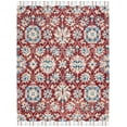 thumbnail image 1 of SAFAVIEH Aspen Marcus Tribal Area Rug, Wine/Blue, 8' x 10', 1 of 8