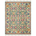 thumbnail image 1 of SAFAVIEH Aspen Mario Floral Wool Area Rug, Turquoise/Purple, 2' x 3', 1 of 10