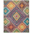 thumbnail image 1 of SAFAVIEH Aspen Mia Geometric Wool Area Rug, Blue/Multi, 11' x 15', 1 of 6