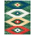 thumbnail image 1 of SAFAVIEH Aspen Mladen Southwestern Wool Area Rug, Green/Red, 5' x 8', 1 of 10