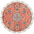 thumbnail image 1 of SAFAVIEH Aspen Nikeisha Floral Wool Area Rug, Red/Gold, 7' x 7' Round, 1 of 5