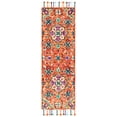 thumbnail image 1 of SAFAVIEH Aspen Nikeisha Geometric Floral Wool Runner Rug, Red/Gold, 2'3" x 9', 1 of 5