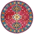 thumbnail image 1 of SAFAVIEH Aspen Noel Tribal Area Rug, Red/Blue, 7' x 7' Round, 1 of 8