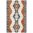 thumbnail image 1 of SAFAVIEH Aspen Pemala Abstract Geometric Wool Area Rug, Ivory/Blue, 5' x 8', 1 of 10