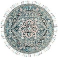 thumbnail image 1 of SAFAVIEH Aspen Rihanna Oriental Area Rug, Pink/Blue, 7' x 7' Round, 1 of 8