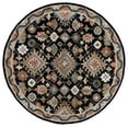 thumbnail image 1 of SAFAVIEH Aspen Romain Tribal Area Rug, Black/Rust, 5' x 5' Round, 1 of 8