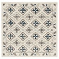 thumbnail image 1 of SAFAVIEH Aspen Rowena Geometric Area Rug, Ivory/Blue, 5' x 5' Square, 1 of 8