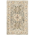 thumbnail image 1 of SAFAVIEH Aspen Stafford Floral Bordered Wool Area Rug, Moss/Ivory, 3' x 5', 1 of 6