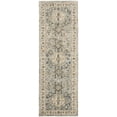 thumbnail image 1 of SAFAVIEH Aspen Stafford Floral Bordered Wool Runner Rug, Moss/Ivory, 2'3" x 11', 1 of 5
