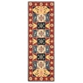 thumbnail image 1 of SAFAVIEH Aspen Timothy Oriental Runner Rug, Red/Gold, 2'3" x 7', 1 of 7