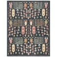 thumbnail image 1 of SAFAVIEH Aspen Wilhelmina Floral Wool Area Rug, Black/Red, 8' x 10', 1 of 10