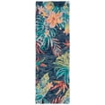 thumbnail image 1 of SAFAVIEH Aspen Willoughby Floral Wool Runner Rug, Blue/Pink, 2'3" x 8', 1 of 7