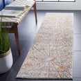 thumbnail image 1 of SAFAVIEH Aston Alys Abstract Runner Rug, Ivory/Gray, 2' x 8', 1 of 11