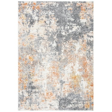 SAFAVIEH Aston Calanthia Abstract Area Rug, Grey/Gold, 4' x 6'