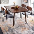 thumbnail image 1 of SAFAVIEH Aston Calanthia Abstract Area Rug, Gray/Gold, 6'7" x 6'7" Square, 1 of 13