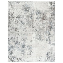 SAFAVIEH Aston Calanthia Abstract Area Rug, Ivory/Grey, 8' x 10'