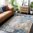 thumbnail image 1 of SAFAVIEH Aston Calanthia Abstract Area Rug, Navy/Gold, 4' x 6', 1 of 11