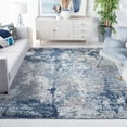 thumbnail image 1 of SAFAVIEH Aston Calanthia Abstract Area Rug, Navy/Gray, 6'7" x 6'7" Square, 1 of 11