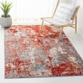 thumbnail image 1 of SAFAVIEH Aston Calanthia Abstract Area Rug, Red/Gray, 5'3" x 7'7", 1 of 13