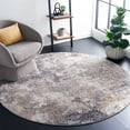thumbnail image 1 of SAFAVIEH Aston Calanthia Abstract Area Rug, Light Gray/Gray, 3' x 3' Round, 1 of 10