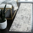 thumbnail image 1 of SAFAVIEH Aston Calanthia Abstract Runner Rug, Ivory/Gray, 2' x 8', 1 of 11