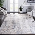 thumbnail image 1 of SAFAVIEH Aston Celandine Abstract Area Rug, Ivory/Gray, 6'7" x 6'7" Square, 1 of 12