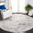 thumbnail image 1 of SAFAVIEH Aston Charmaine Abstract Area Rug, Ivory/Gray, 3' x 3' Round, 1 of 11