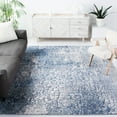 thumbnail image 1 of SAFAVIEH Aston Cornelius Abstract Area Rug, Navy/Gray, 6'7" x 6'7" Square, 1 of 12