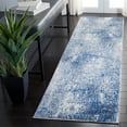thumbnail image 1 of SAFAVIEH Aston Cornelius Abstract Runner Rug, Navy/Gray, 2' x 11', 1 of 10