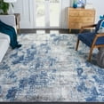 thumbnail image 1 of SAFAVIEH Aston Georgiana Abstract Area Rug, Navy/Gray, 10' x 10' Square, 1 of 11