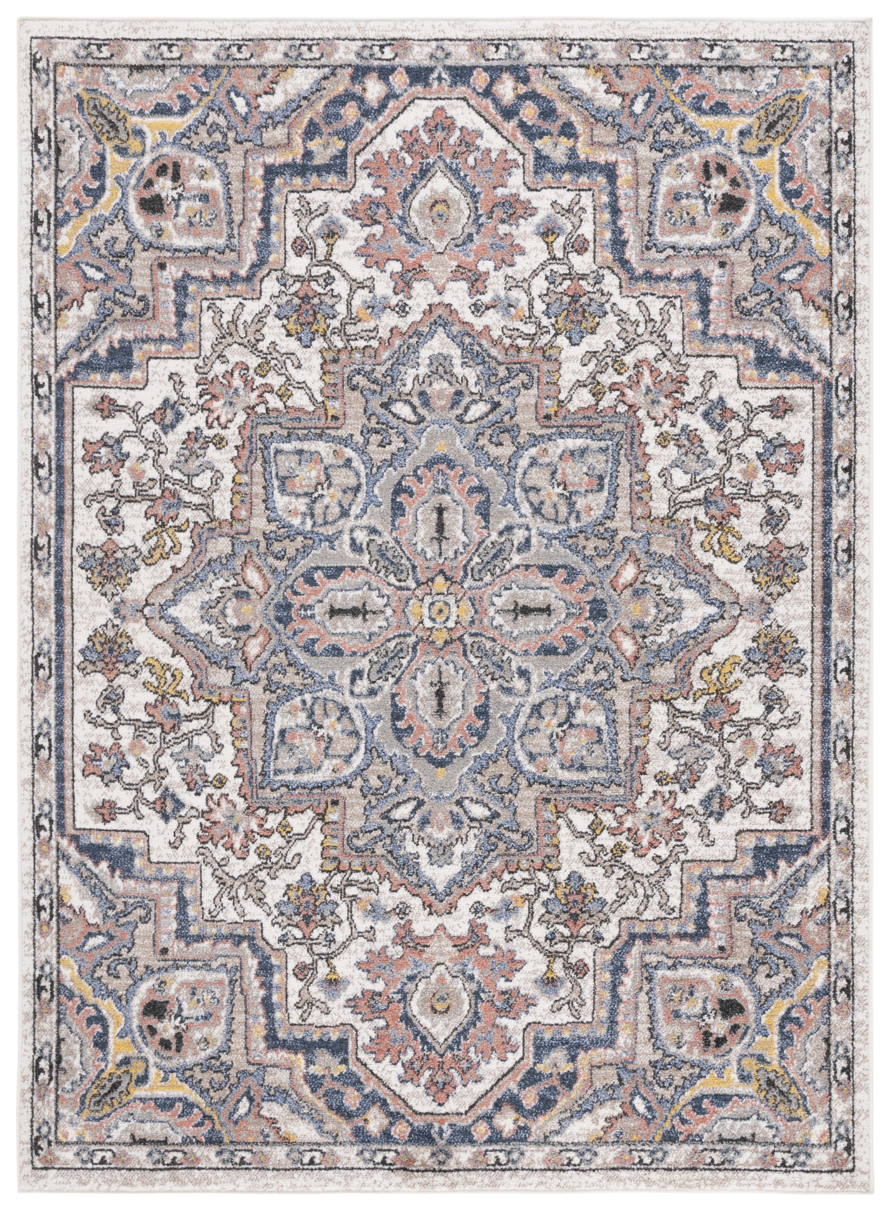SAFAVIEH Astoria Tobin Traditional Area Rug, Ivory/Beige, 4' x 6'