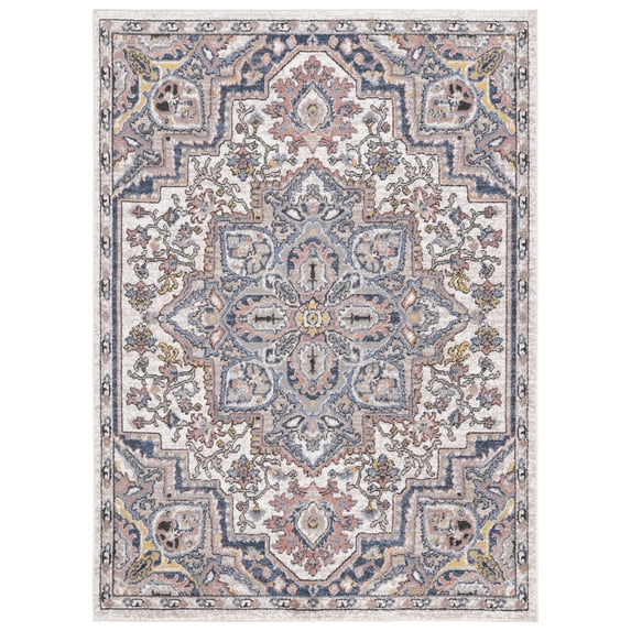 SAFAVIEH Astoria Tobin Traditional Area Rug, Ivory/Beige, 4' x 6'