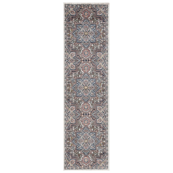 SAFAVIEH Astoria Tobin Traditional Runner Rug, Ivory/Beige, 2'2" x 8'