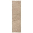 thumbnail image 1 of SAFAVIEH Athens Lavena Solid Shag Area Rug, Beige, 6'7" x 6'7" Square, 1 of 8