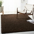 thumbnail image 1 of Safavieh Athens Talia Solid Shag Area Rug, Brown, 5'1" x 7'6", 1 of 14
