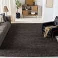 thumbnail image 1 of Safavieh Athens Talia Solid Shag Area Rug, Dark Gray, 6'7" x 6'7" Square, 1 of 13