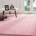 thumbnail image 1 of SAFAVIEH Athens Solid Plush Shag Area Rug, Pink, 3' x 5', 1 of 8