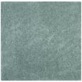 thumbnail image 1 of SAFAVIEH Athens Solid Plush Shag Area Rug, Seafoam, 6'7" x 6'7" Square, 1 of 9