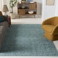 thumbnail image 1 of Safavieh Athens Talia Solid Shag Area Rug, Seafoam, 6' x 9', 1 of 13