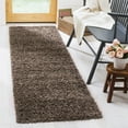 thumbnail image 1 of Safavieh Athens Talia Solid Shag Runner Rug, Taupe, 2'3" x 8', 1 of 9