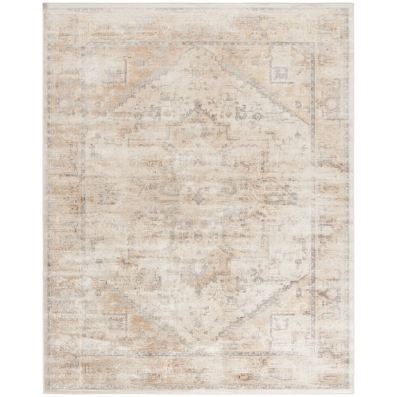 SAFAVIEH Atlas Rishi Oriental Area Rug, Camel/Stone, 7'10" x 10'