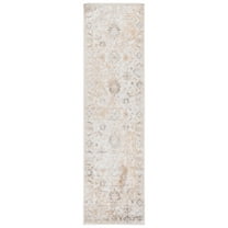 SAFAVIEH Atlas Alayna Oriental Runner Rug, Ivory/Beige, 2'2" x 8'