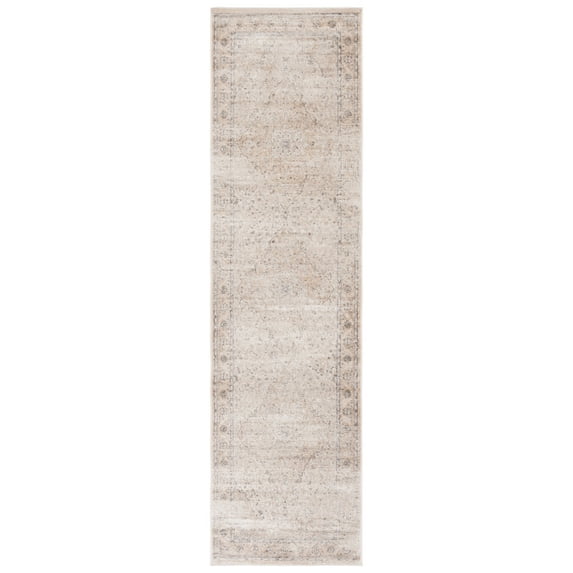 SAFAVIEH Atlas Aletha Oriental Runner Rug, Ivory/Beige, 2'2" x 8'