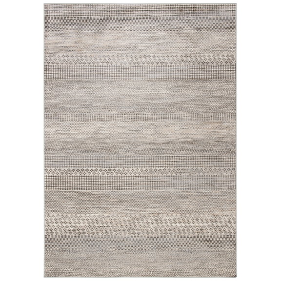 SAFAVIEH Atlas Blazhe Striped Area Rug, Ivory/Beige, 3'3" x 5'3"