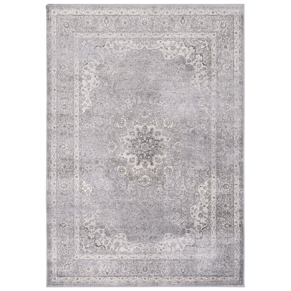 SAFAVIEH Atlas Coreen Oriental Area Rug, Charcoal/Grey, 2'7" x 4'