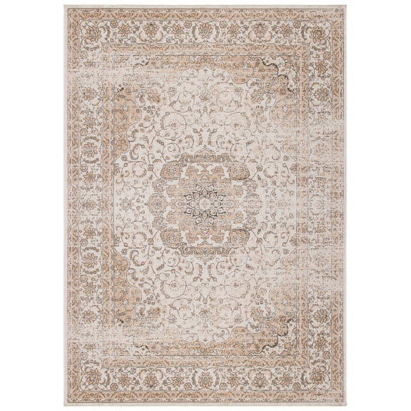 SAFAVIEH Atlas Coreen Oriental Area Rug, Ivory/Beige, 2'7" x 4'