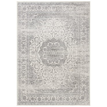 SAFAVIEH Atlas Coreen Oriental Area Rug, Ivory/Grey, 3'3" x 5'3"