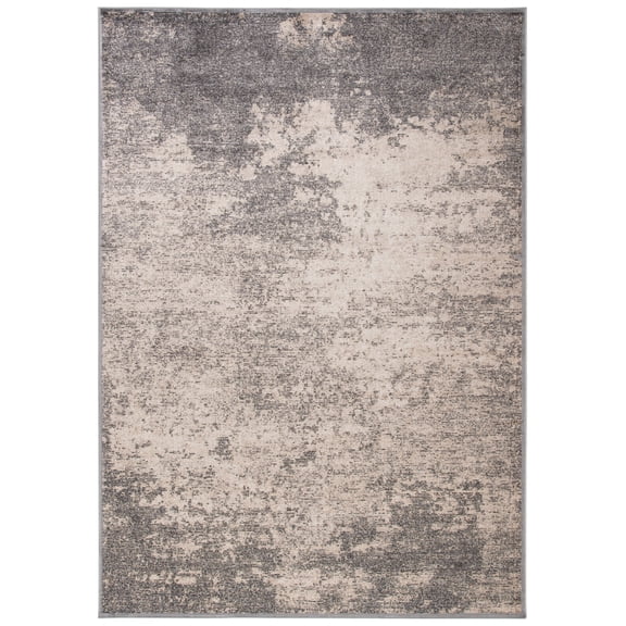 SAFAVIEH Atlas Elsie Abstract Area Rug, Charcoal/Grey, 7'10" x 10'