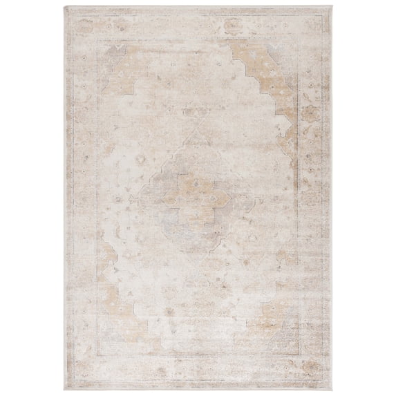 SAFAVIEH Atlas Janey Oriental Area Rug, Ivory/Beige, 3'3" x 5'3"
